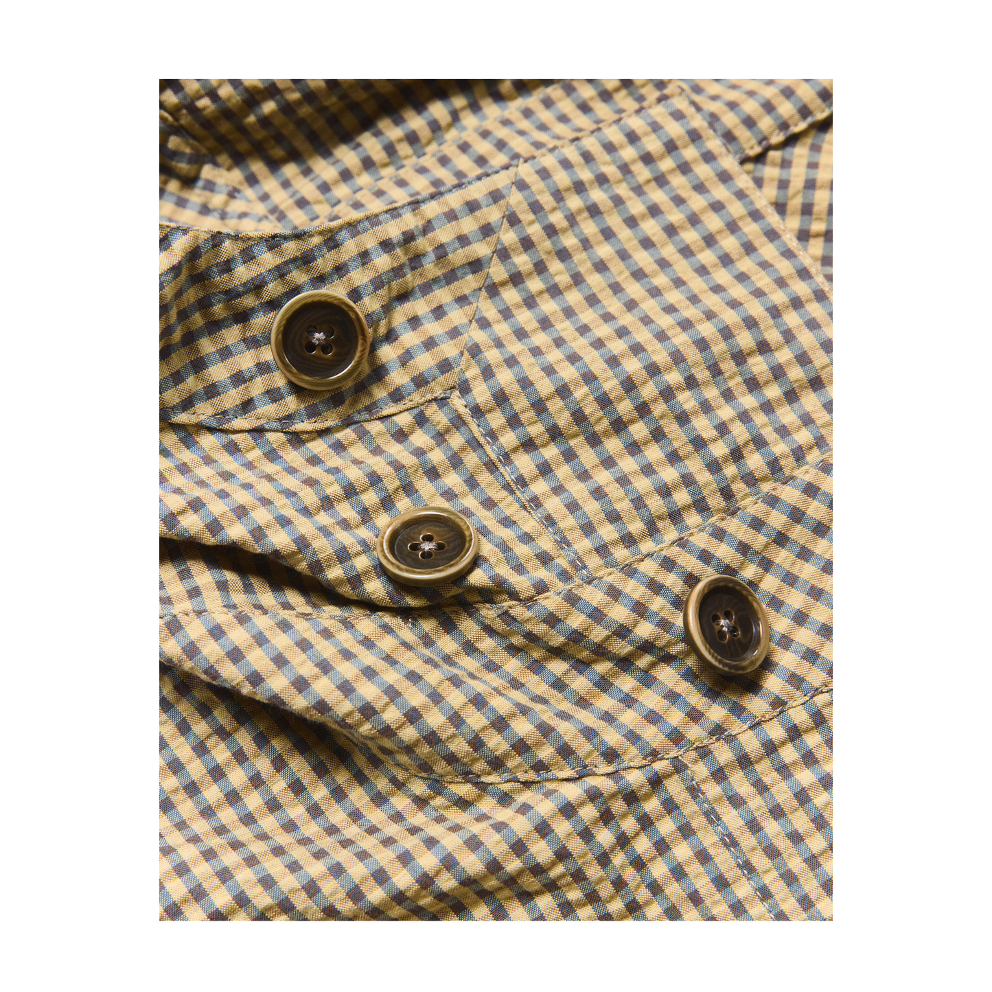 PEVERIL JACKET LIME GINGHAM SS27