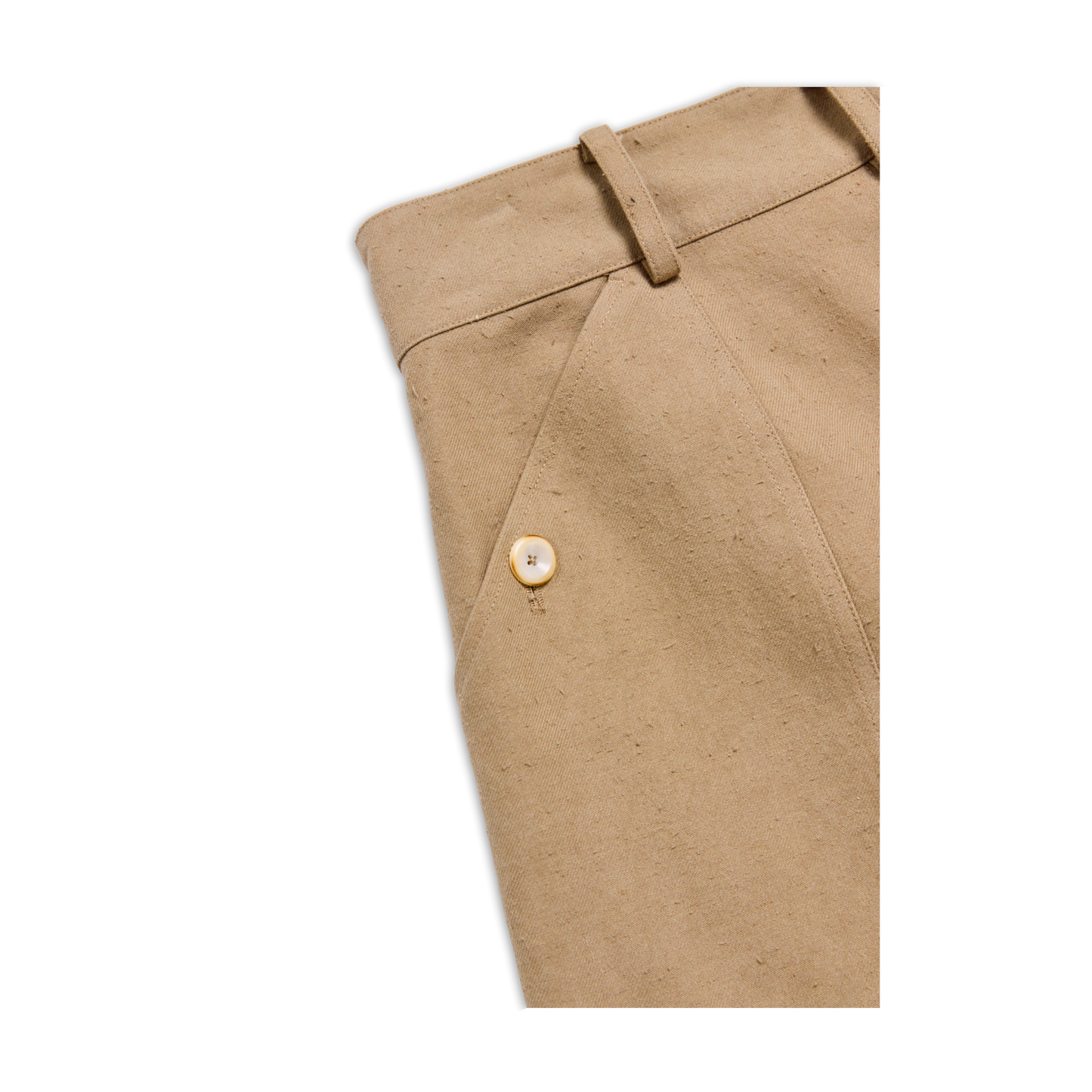 COTTONOPOLIS BALLOON PANT CAMEL SS27