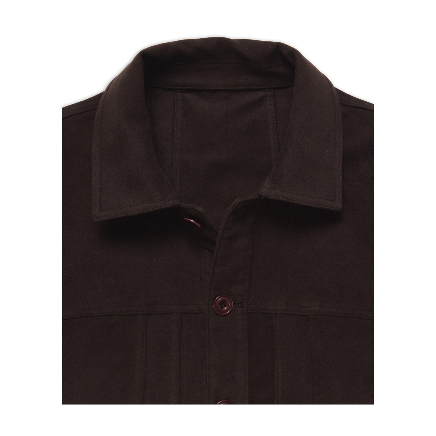 COTTONOPOLIS JACKET DARK BROWN MAH SS27