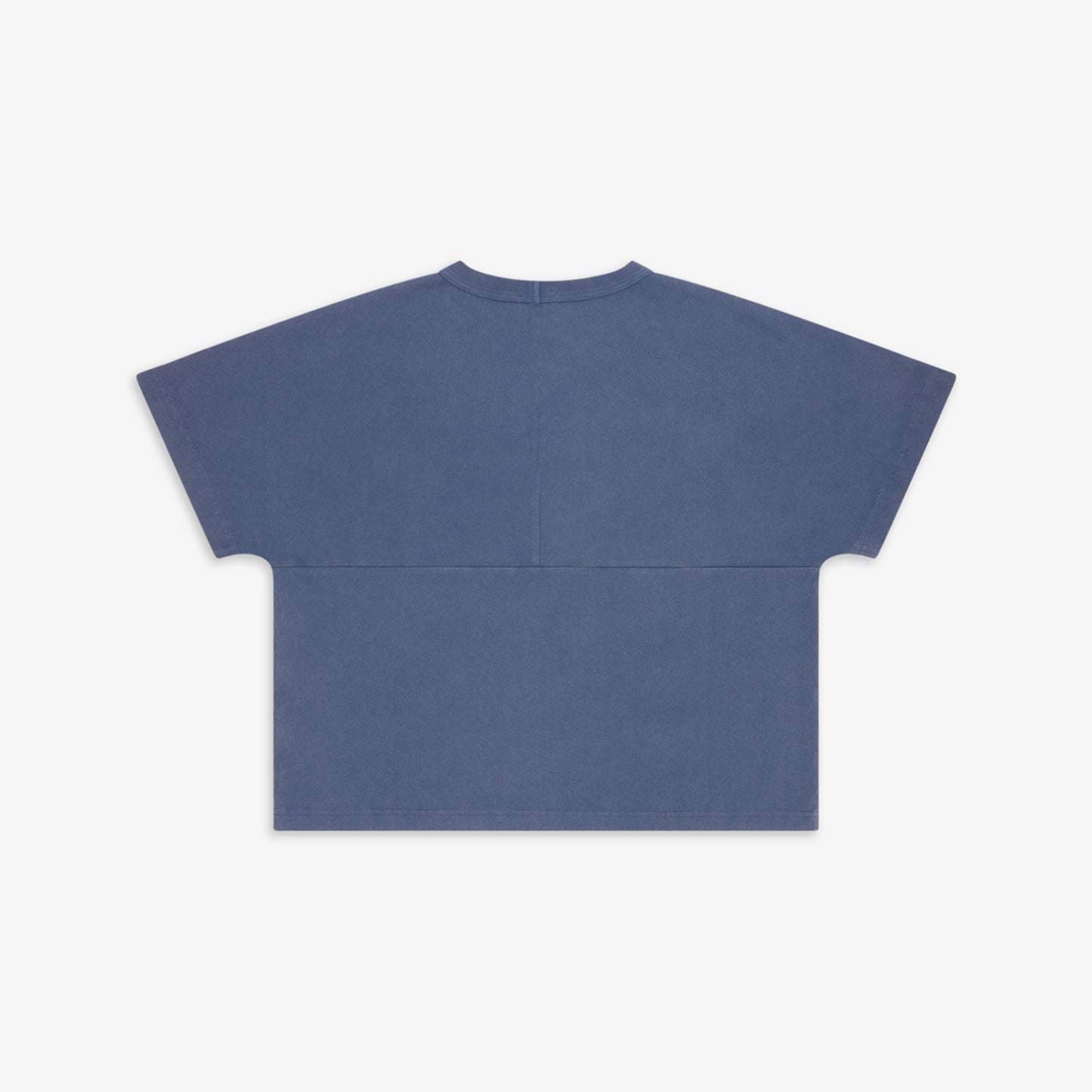 Narrow Raglan Tee Washed Blue