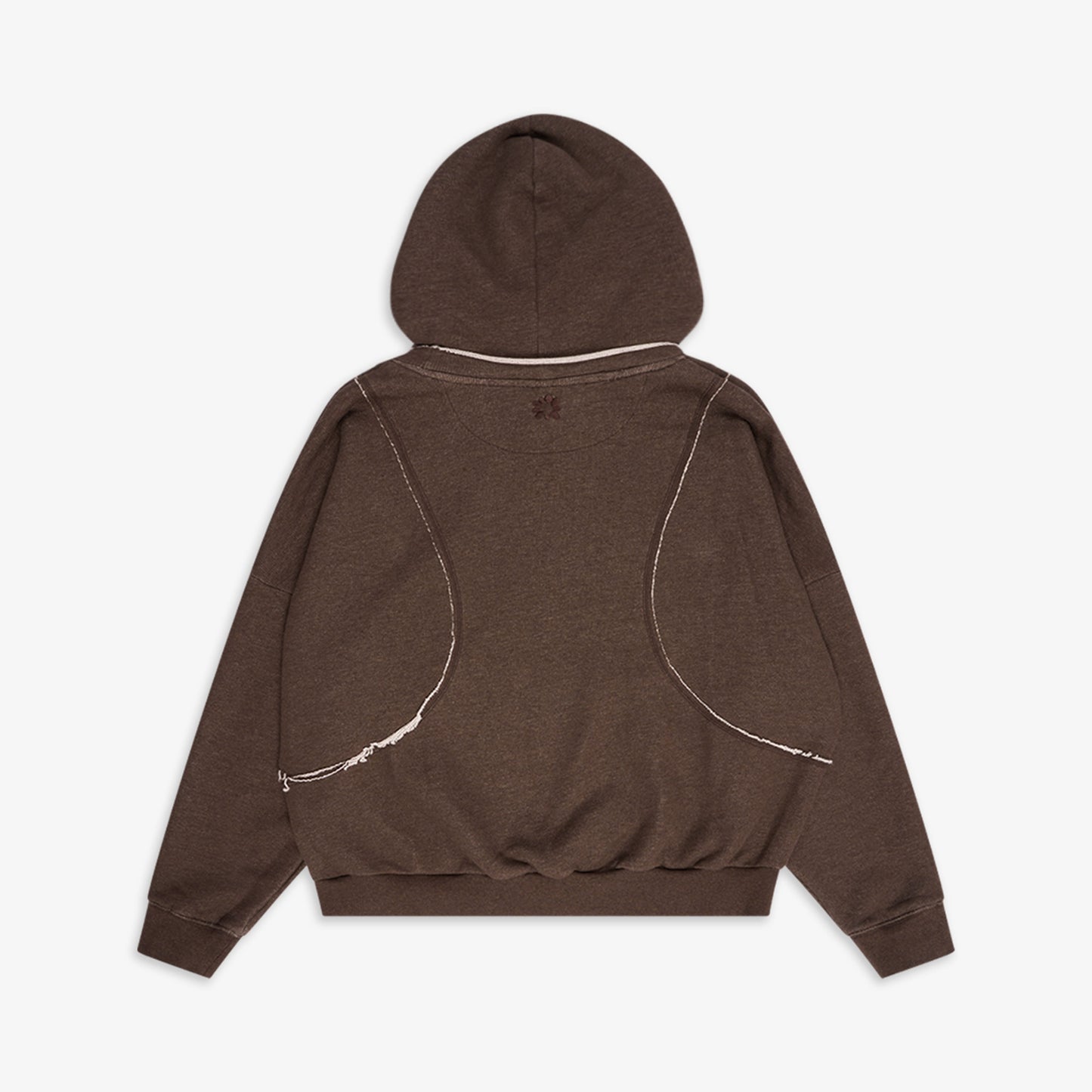 Reversible Hatton Hoodie Dark Brown