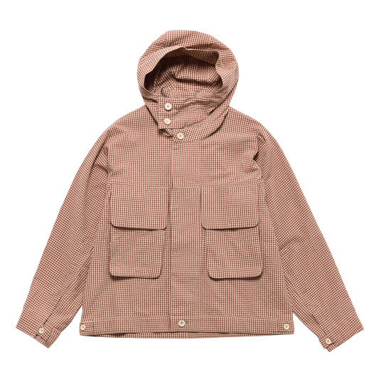 PEVERIL JACKET RED GINGHAM SS27