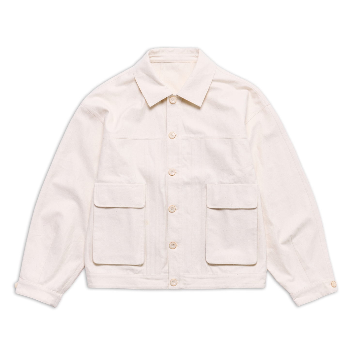 COTTONOPOLIS JACKET ECRU SS27
