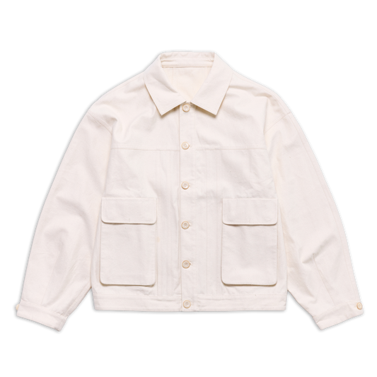 COTTONOPOLIS JACKET ECRU SS27