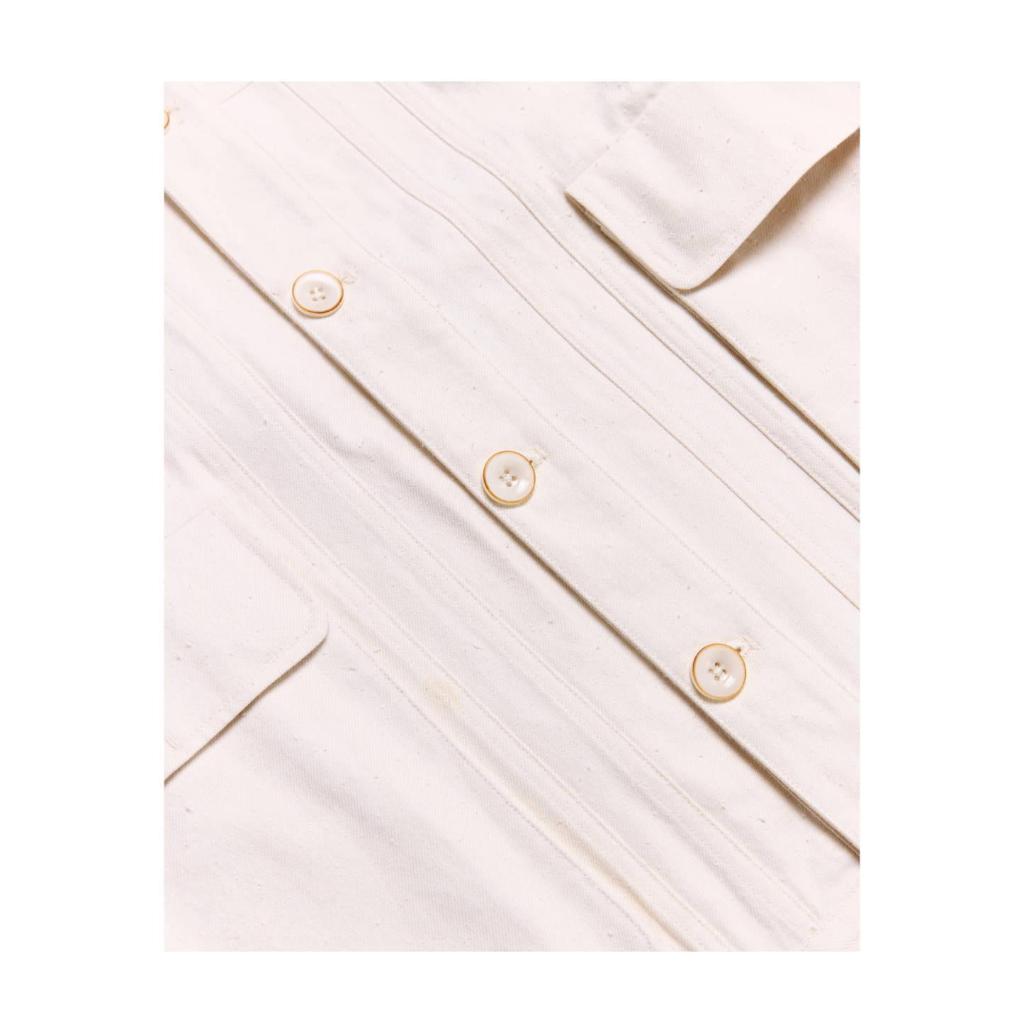 COTTONOPOLIS JACKET ECRU SS27