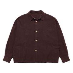 DEANS OVERSHIRT BURGUNDY GINGHAM SS27