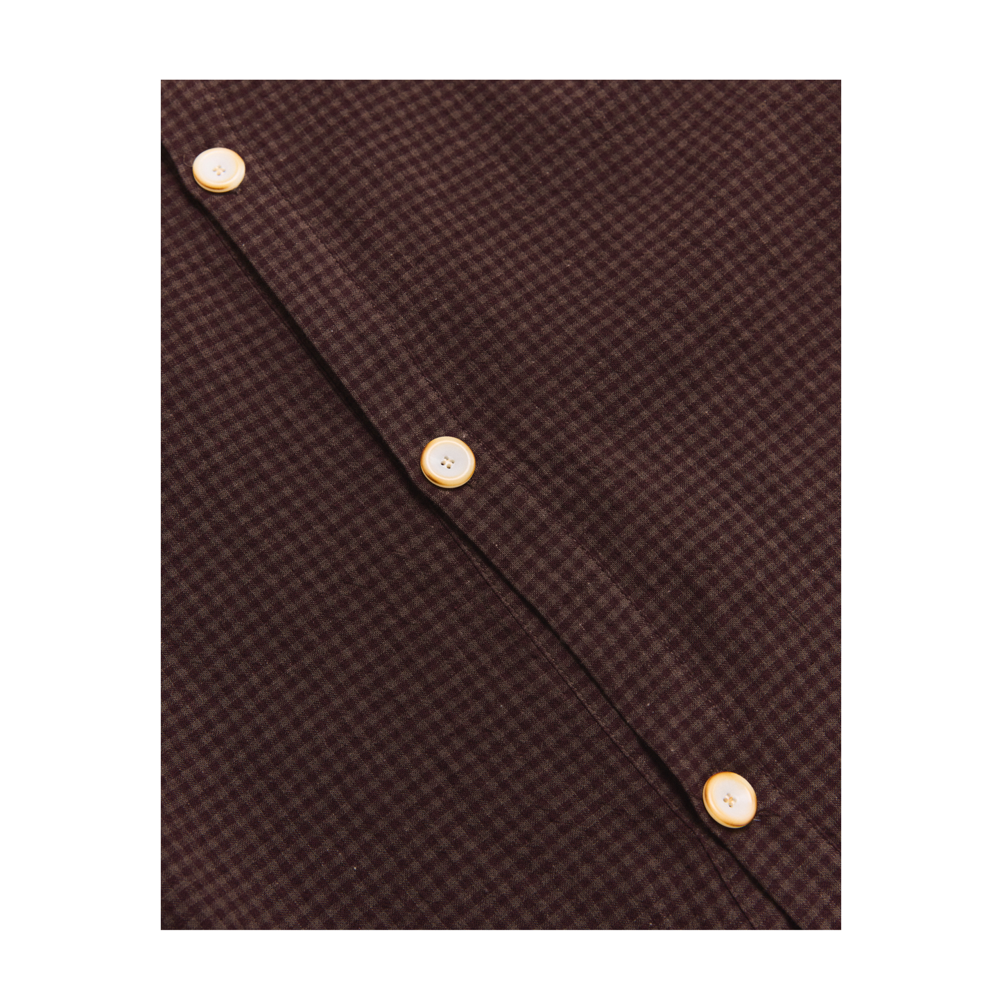 DEANS OVERSHIRT BURGUNDY GINGHAM SS27