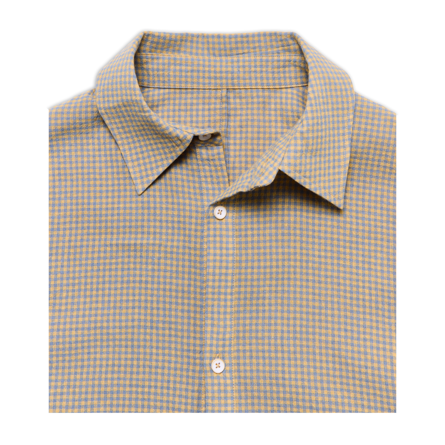 DEANS OVERSHIRT BLUE GINGHAM SS27