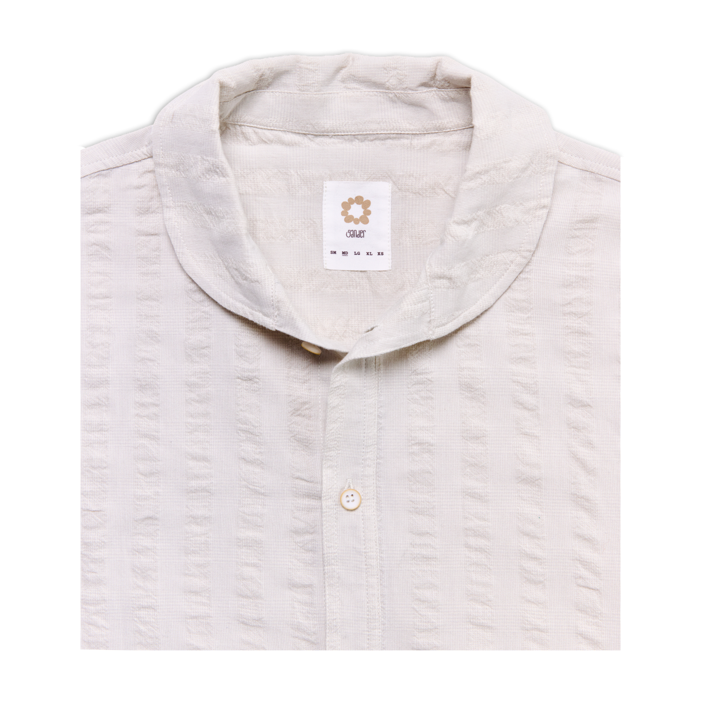 SHAWL SHIRT WHITE SS27