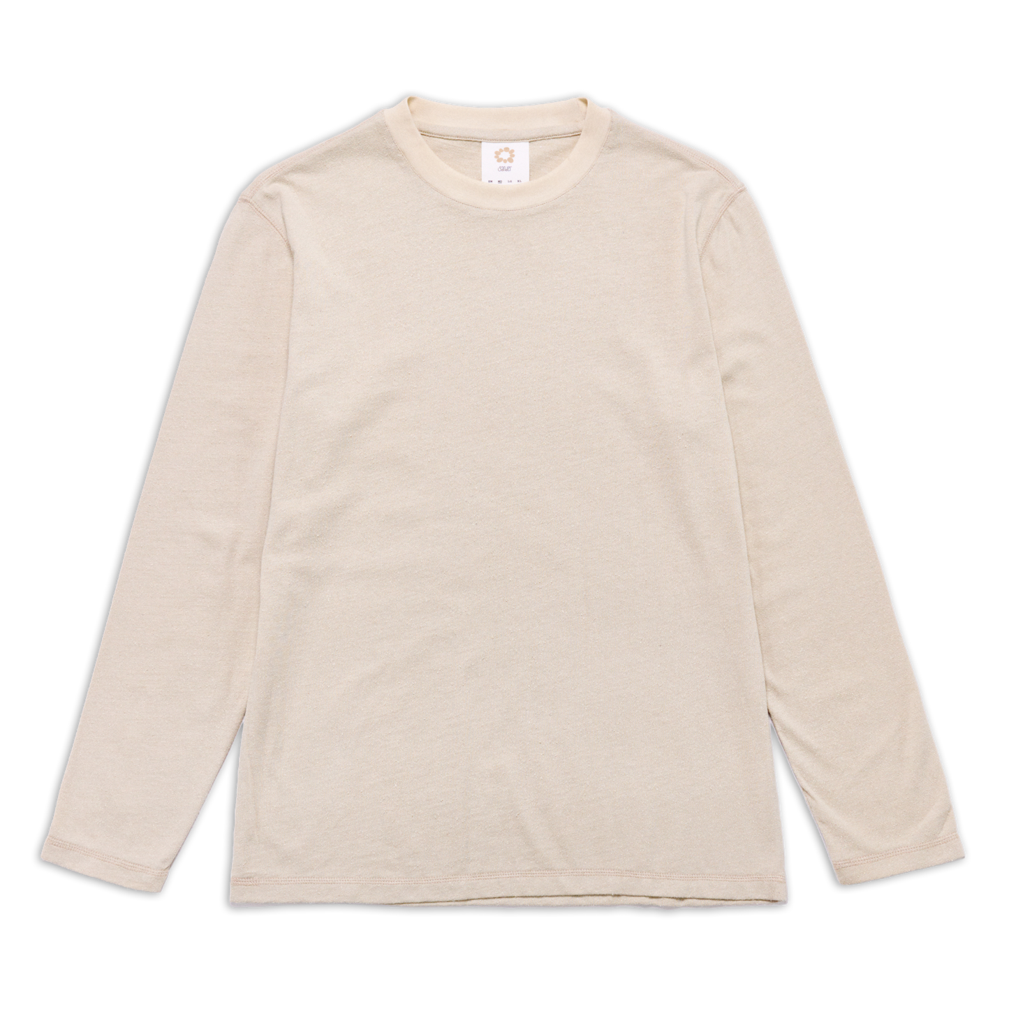 EVERYDAY FITTED LONGSLEEVE BEIGE SS27