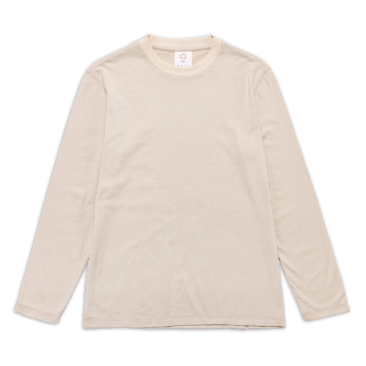 EVERYDAY FITTED LONGSLEEVE BEIGE SS27