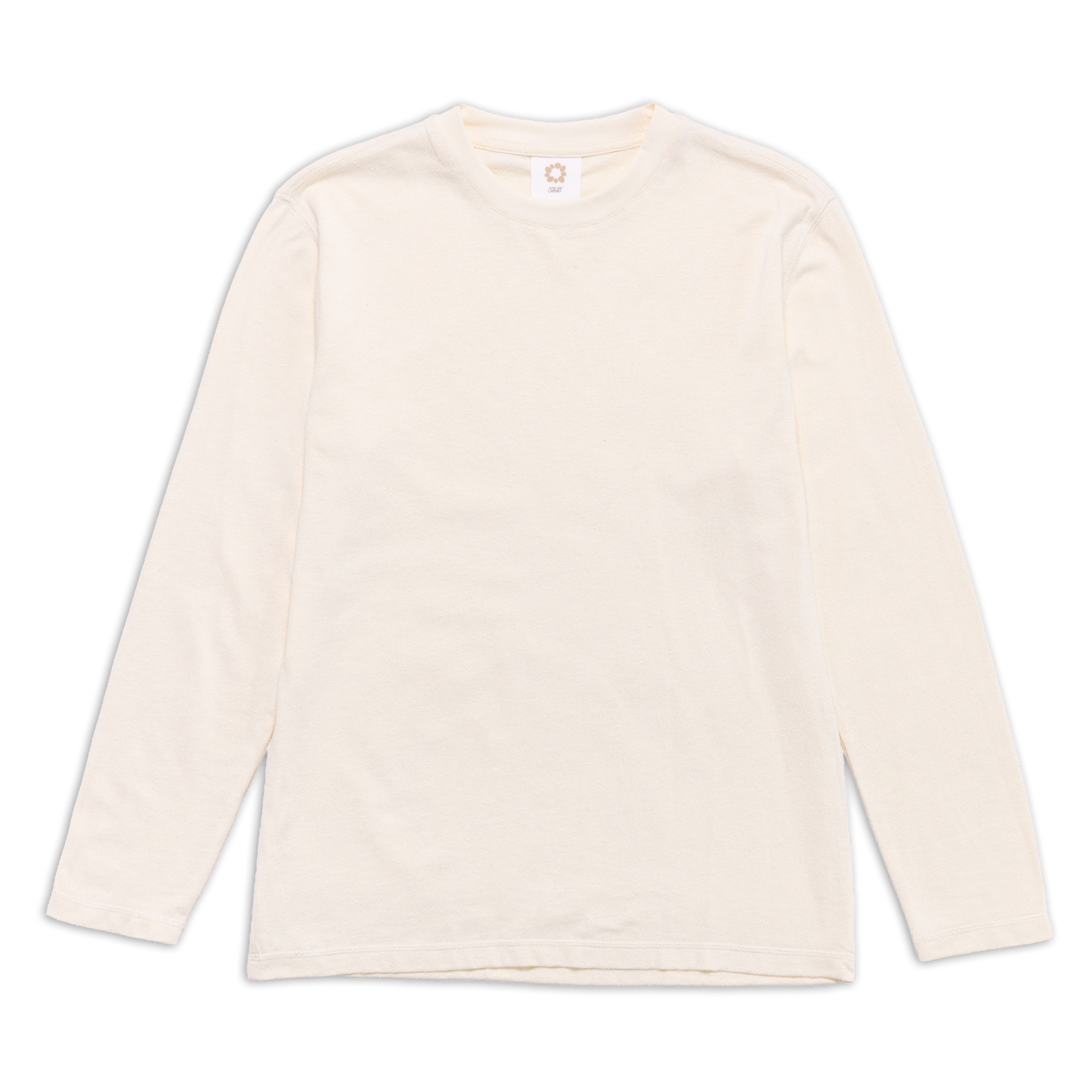 EVERYDAY FITTED LONGSLEEVE IVORY SS27