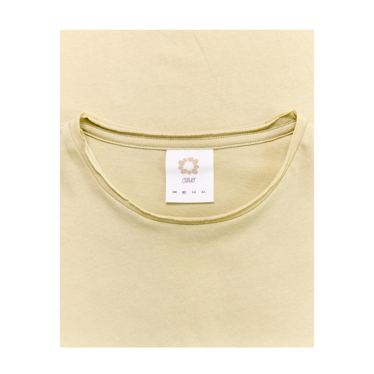 RAW EDGE POCKET TEE LIME SS27