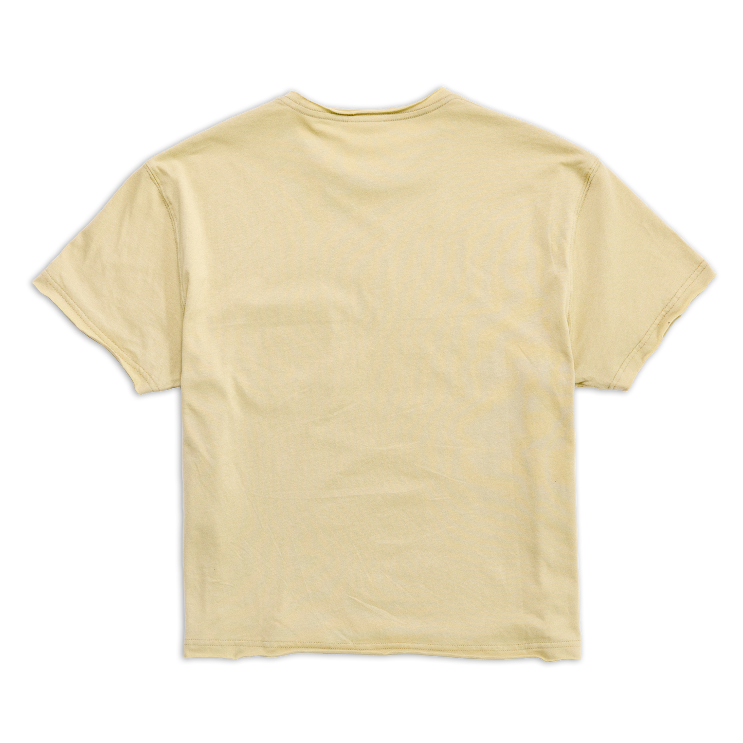 RAW EDGE POCKET TEE LIME SS27