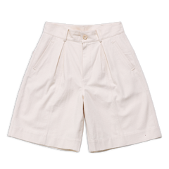 COTTONOPOLIS BALLOON SHORT WHITE SS27