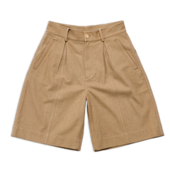 COTTONOPOLIS BALLOON SHORT CAMEL SS27