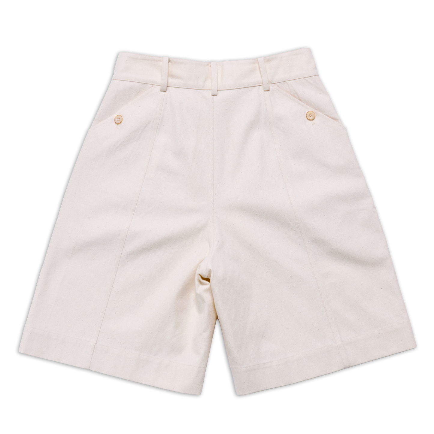 COTTONOPOLIS BALLOON SHORT WHITE SS27