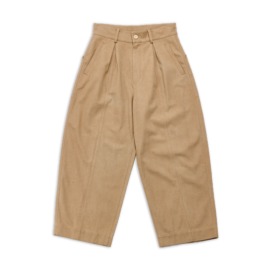 COTTONOPOLIS BALLOON PANT CAMEL SS27