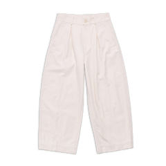 COTTONOPOLIS BALLOON PANT WHITE SS27