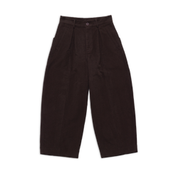 COTTONOPOLIS PANT DARK BROWN MAHSS27