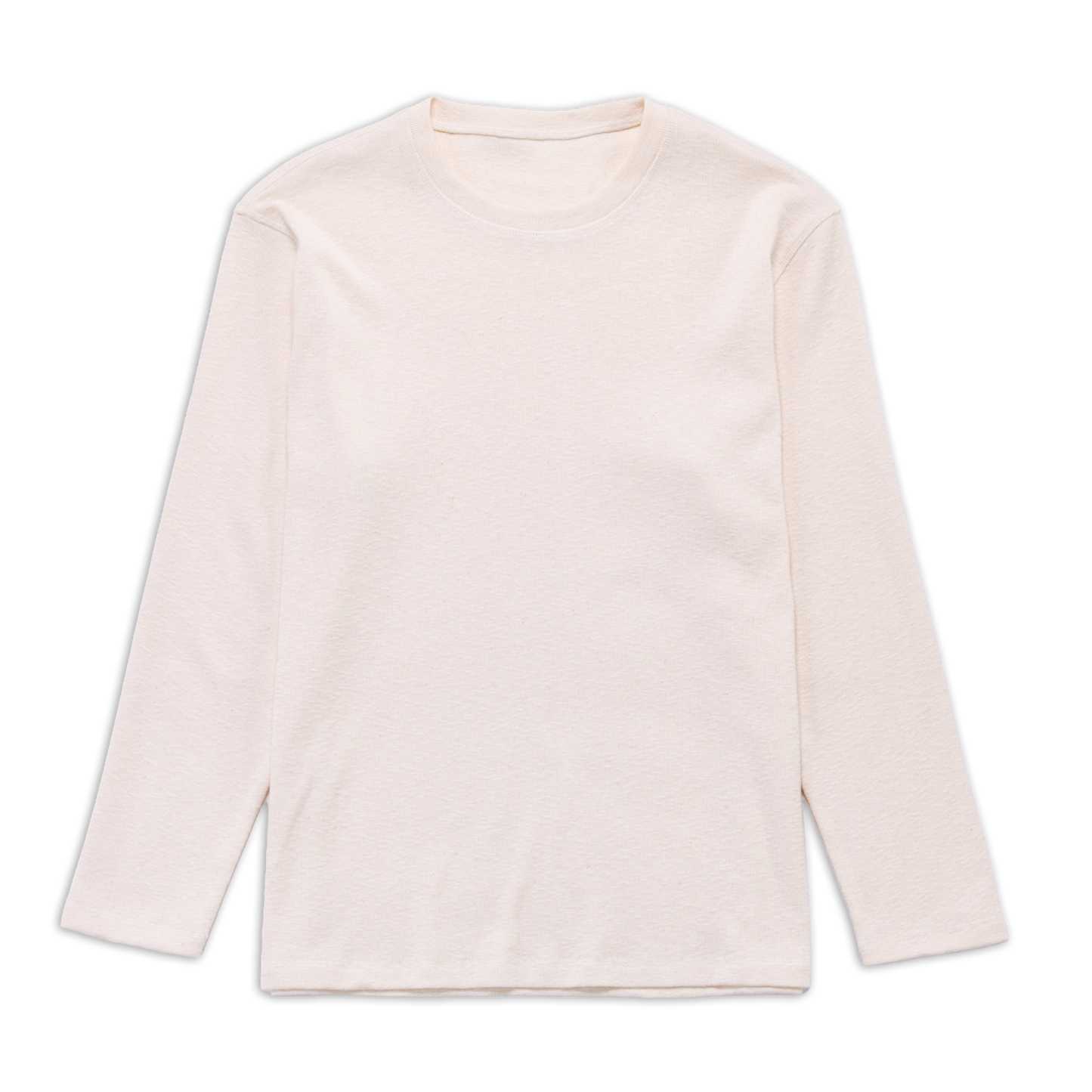 EVERYDAY FITTED LONGSLEEVE SCOUR NATURAL MAHSS27