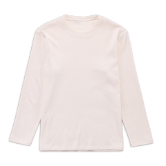 EVERYDAY FITTED LONGSLEEVE SCOUR NATURAL MAHSS27