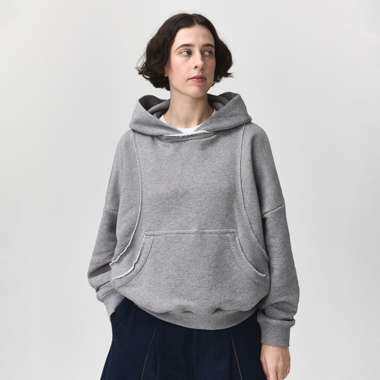 Reversible Hatton Hoodie Grey