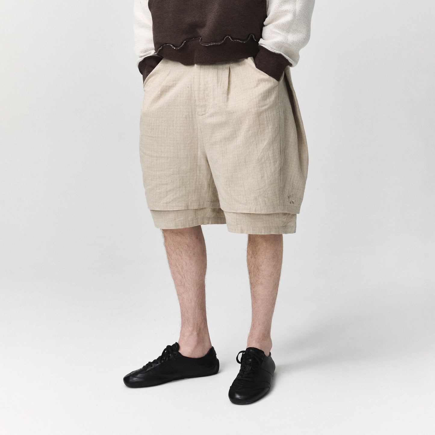 Deans Short Beige