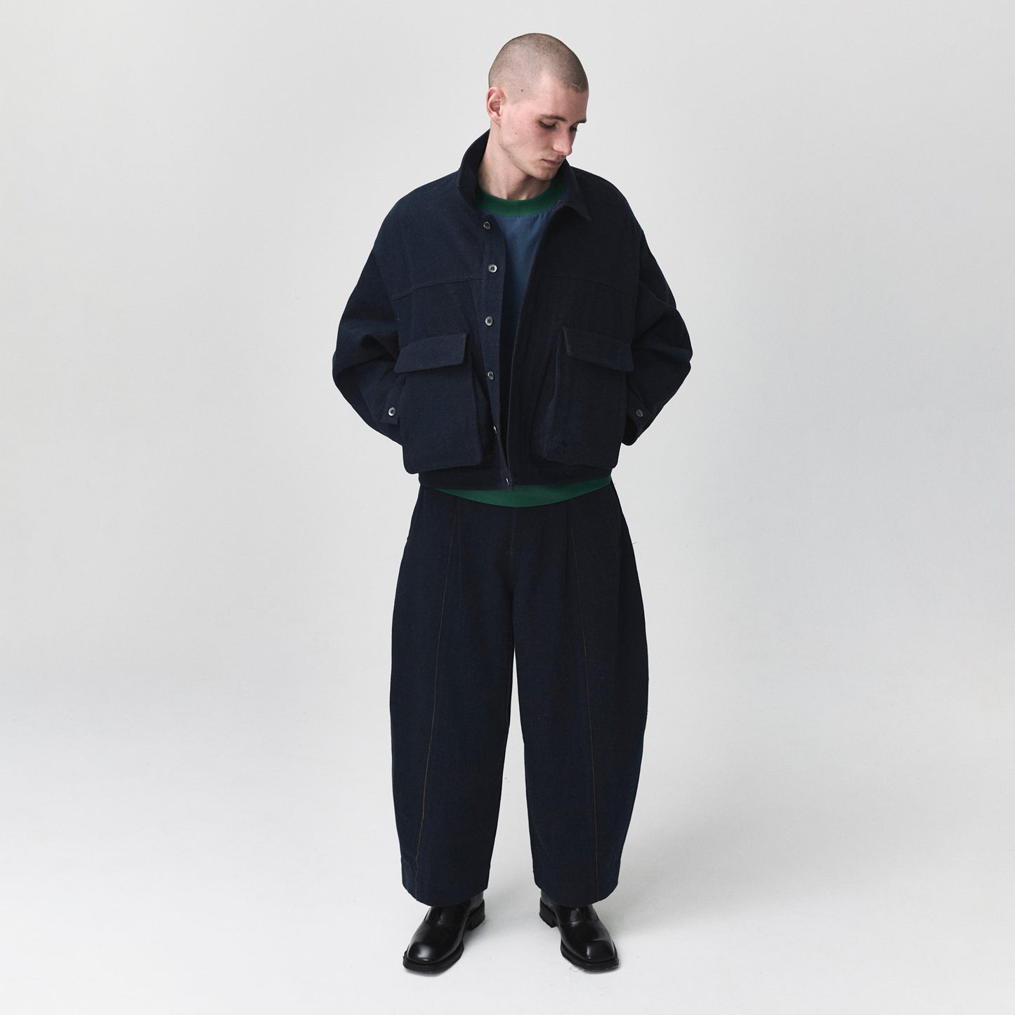 Cottonopolis Jacket Navy