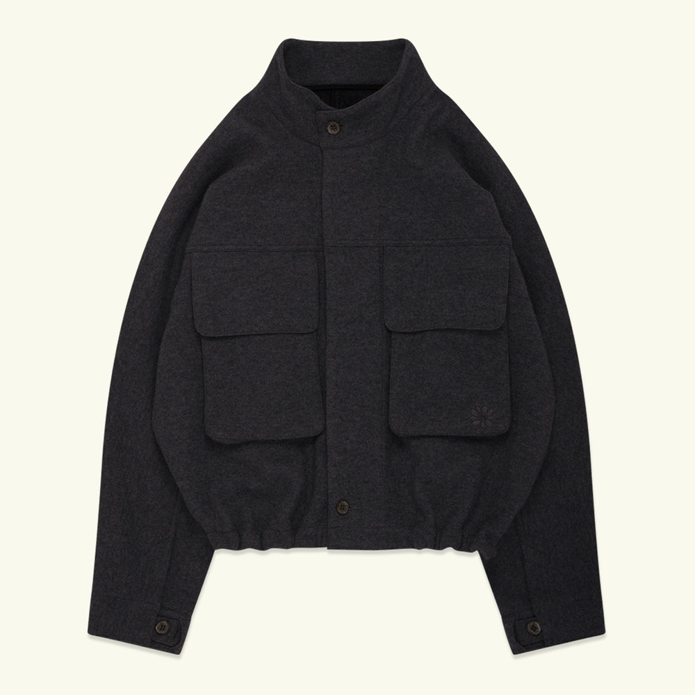 Wool Peveril Jacket (Black)