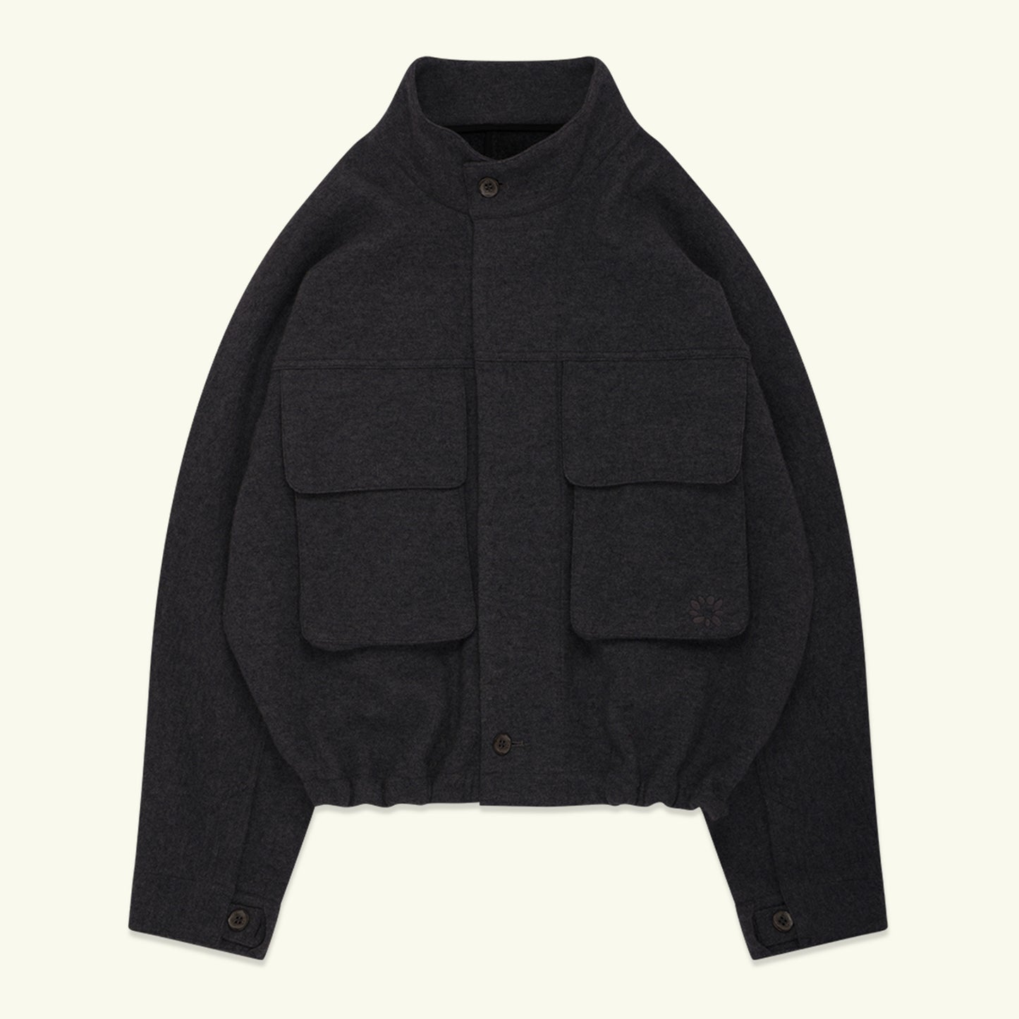 Wool Peveril Jacket (Black)
