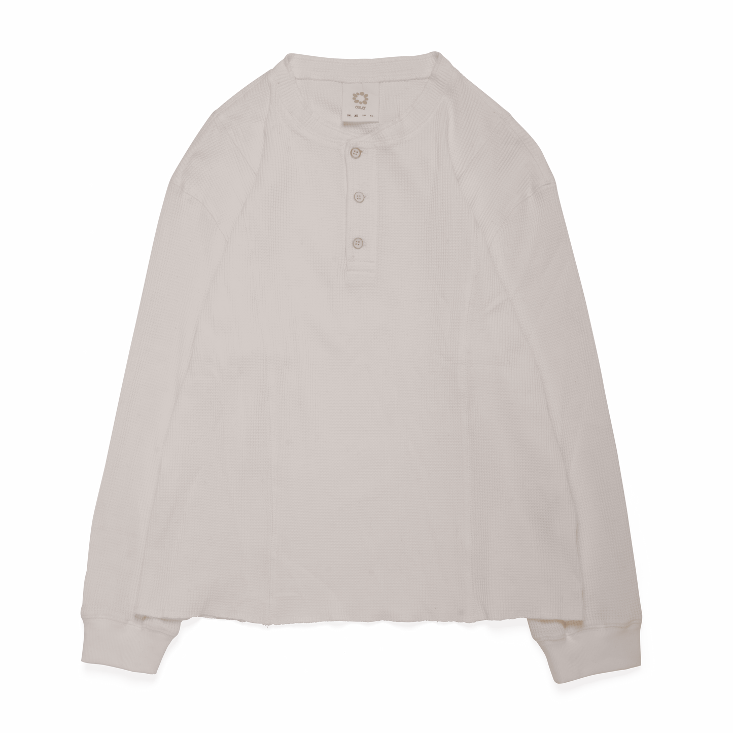 Henley Waffle White