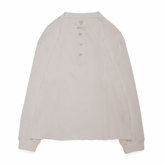 Henley Waffle White