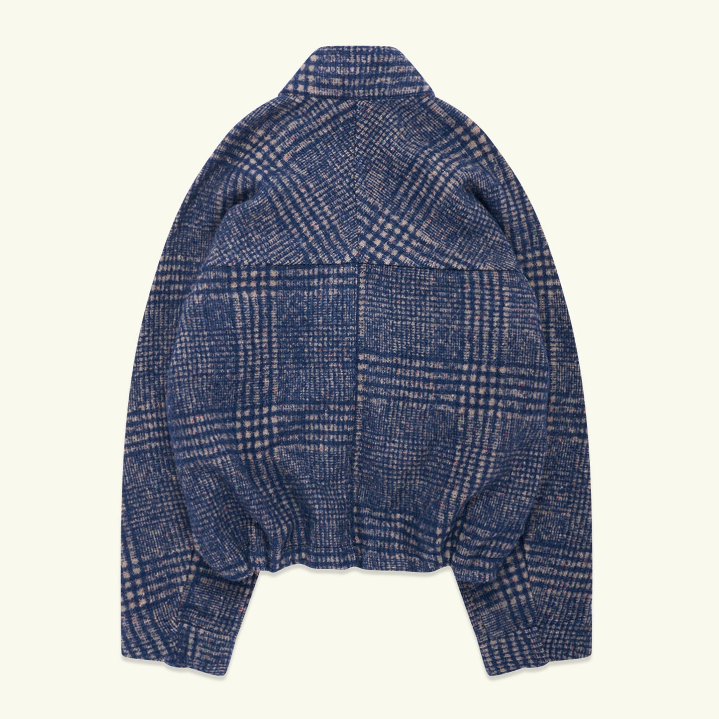 Wool Peveril Jacket (Blue Check)