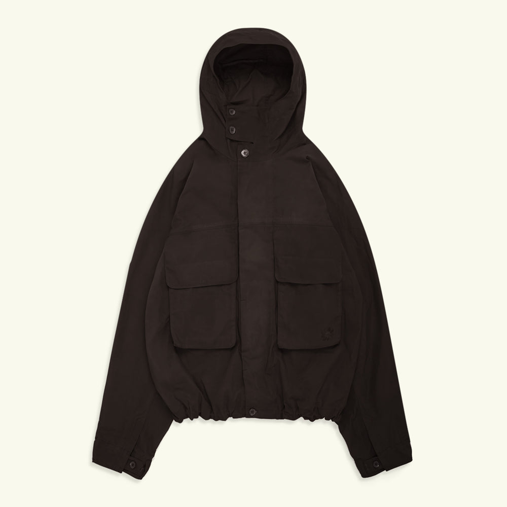 Peveril Jacket Waxed Cotton (Chocolate)
