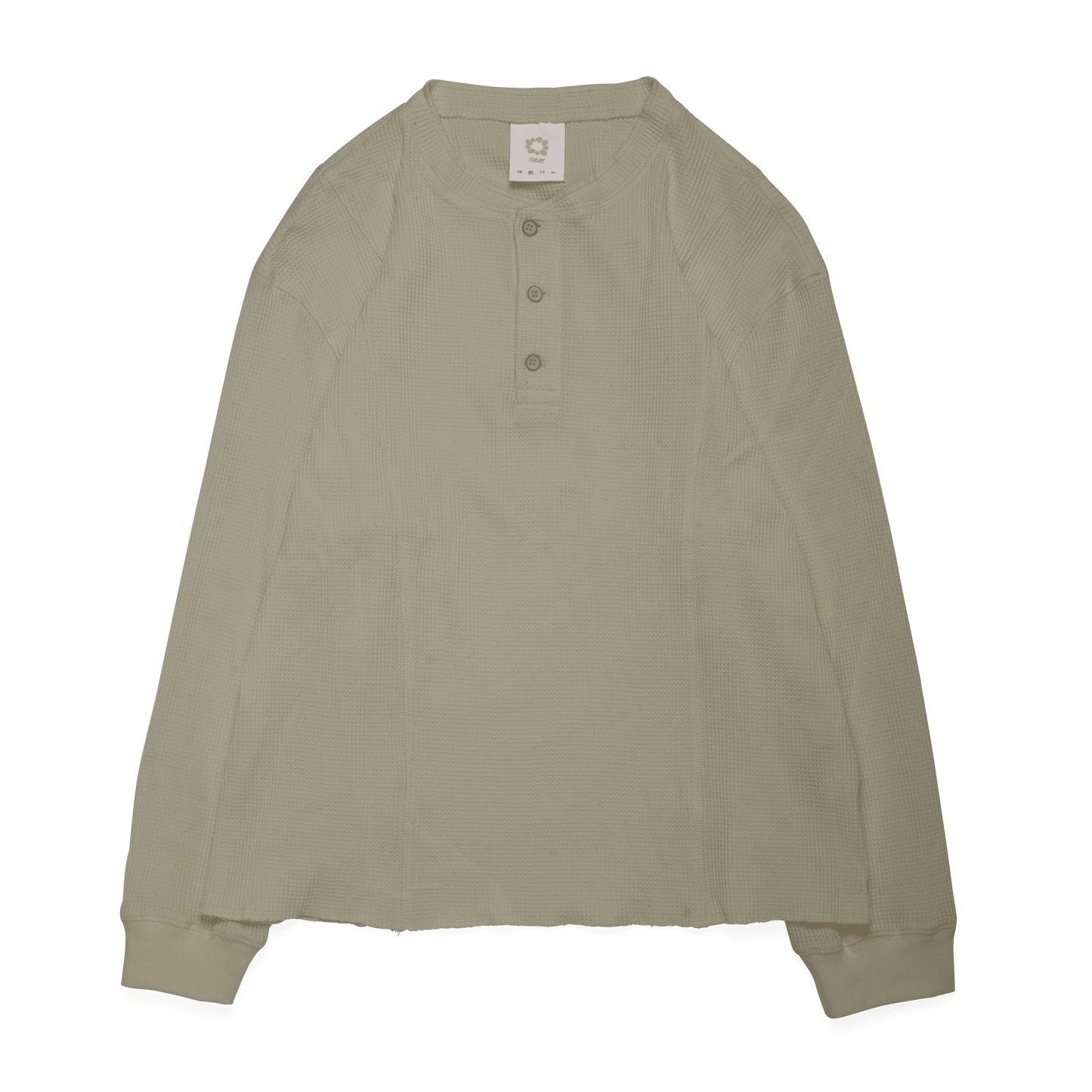Henley Waffle Sage
