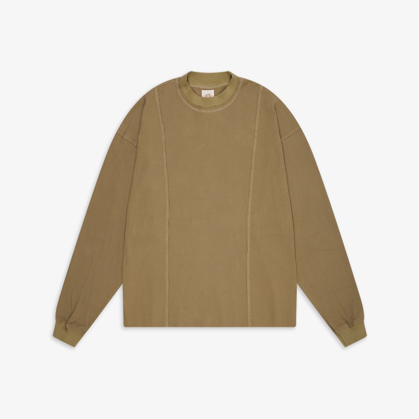 Waffle Longsleeve Olive