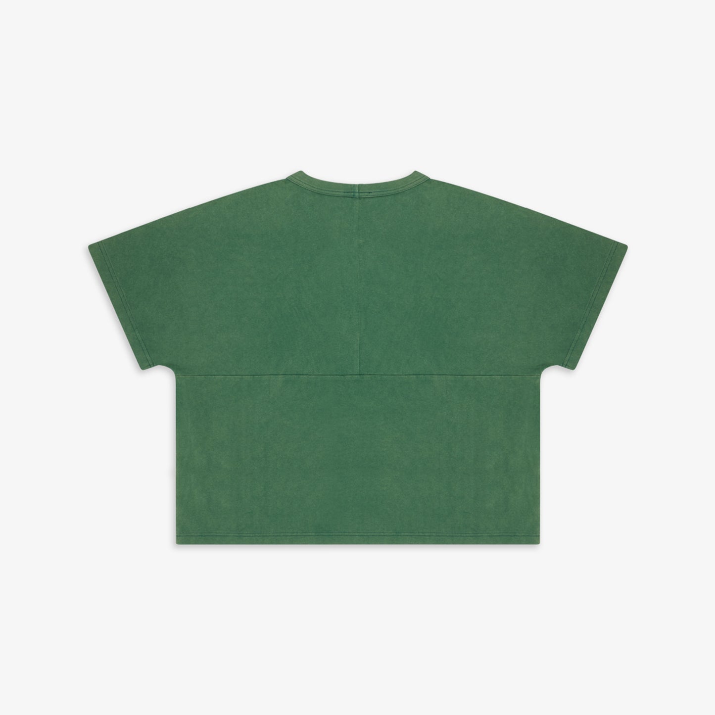Narrow Raglan Tee Washed Green