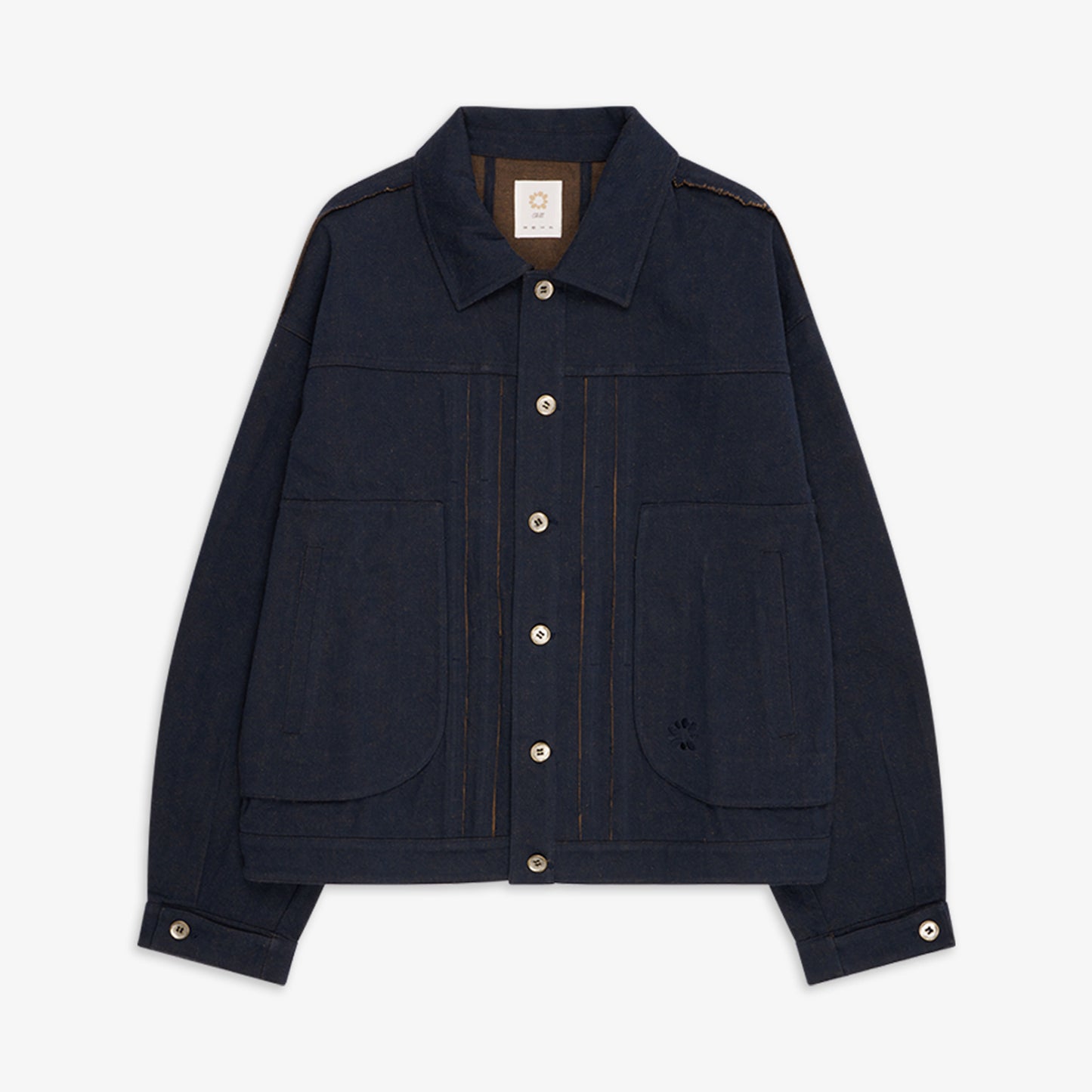 Cottonopolis Jacket Navy