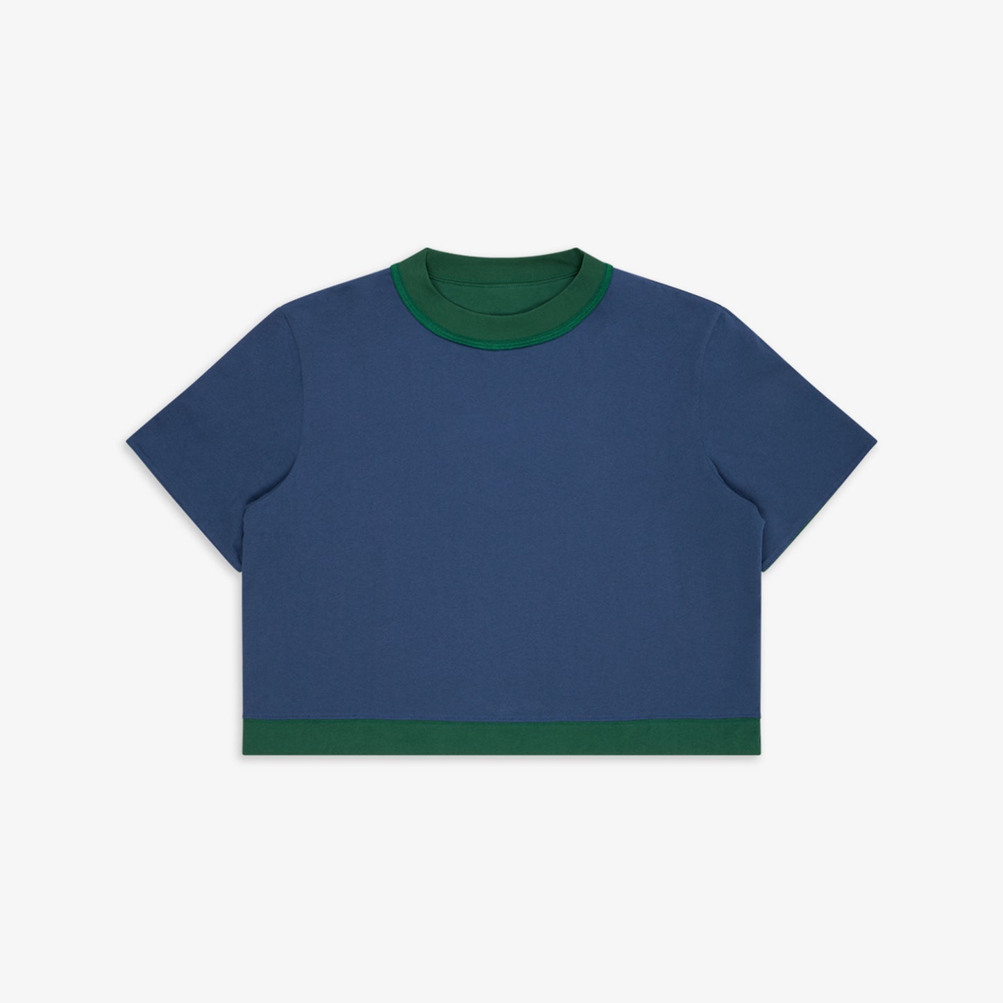 Reversible Tee Green/Blue