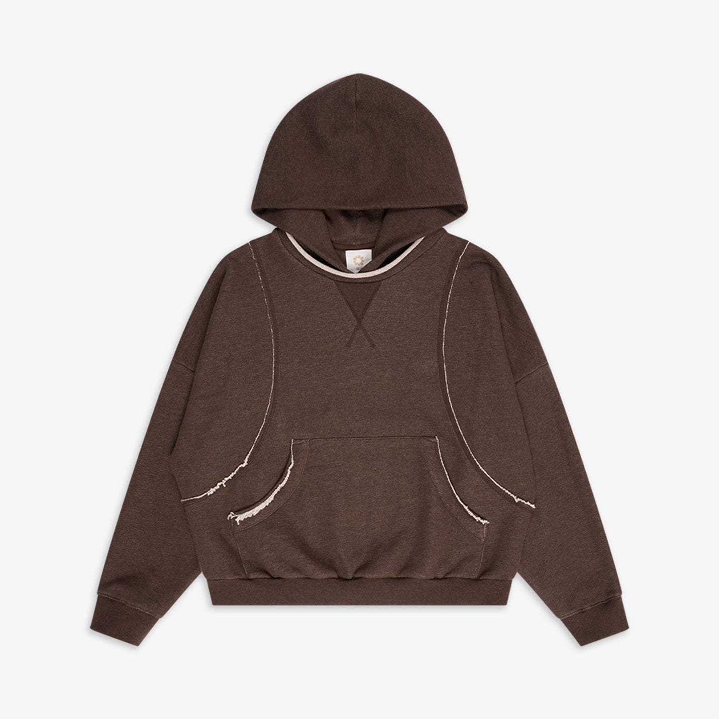 Reversible Hatton Hoodie Dark Brown