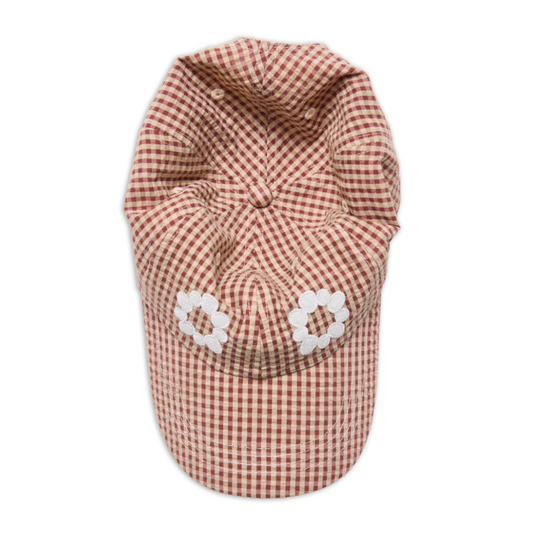 EYES CAP RED GINGHAM SS27