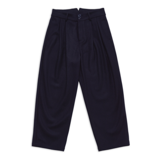 EVERYDAY DOUBLE PLEATED PANT NAVY MAHSS27
