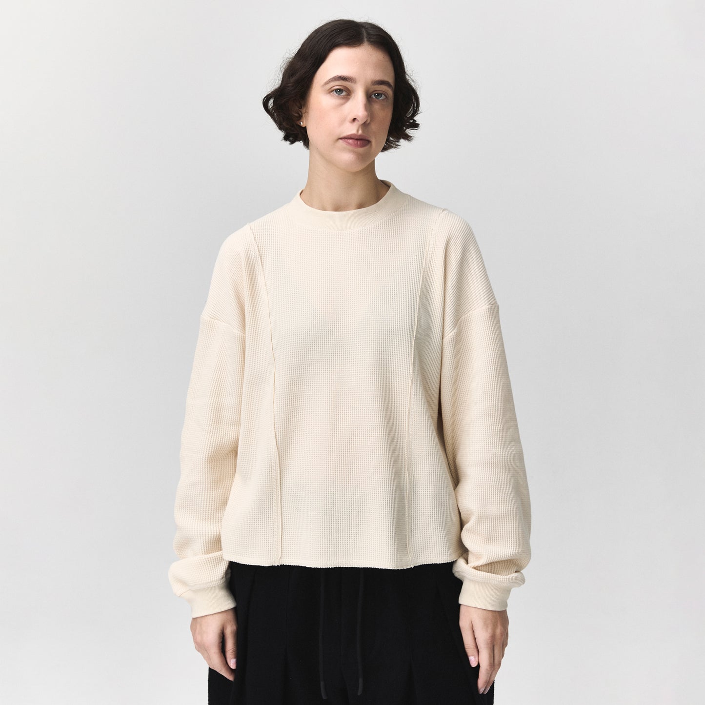 Waffle Longsleeve Oat