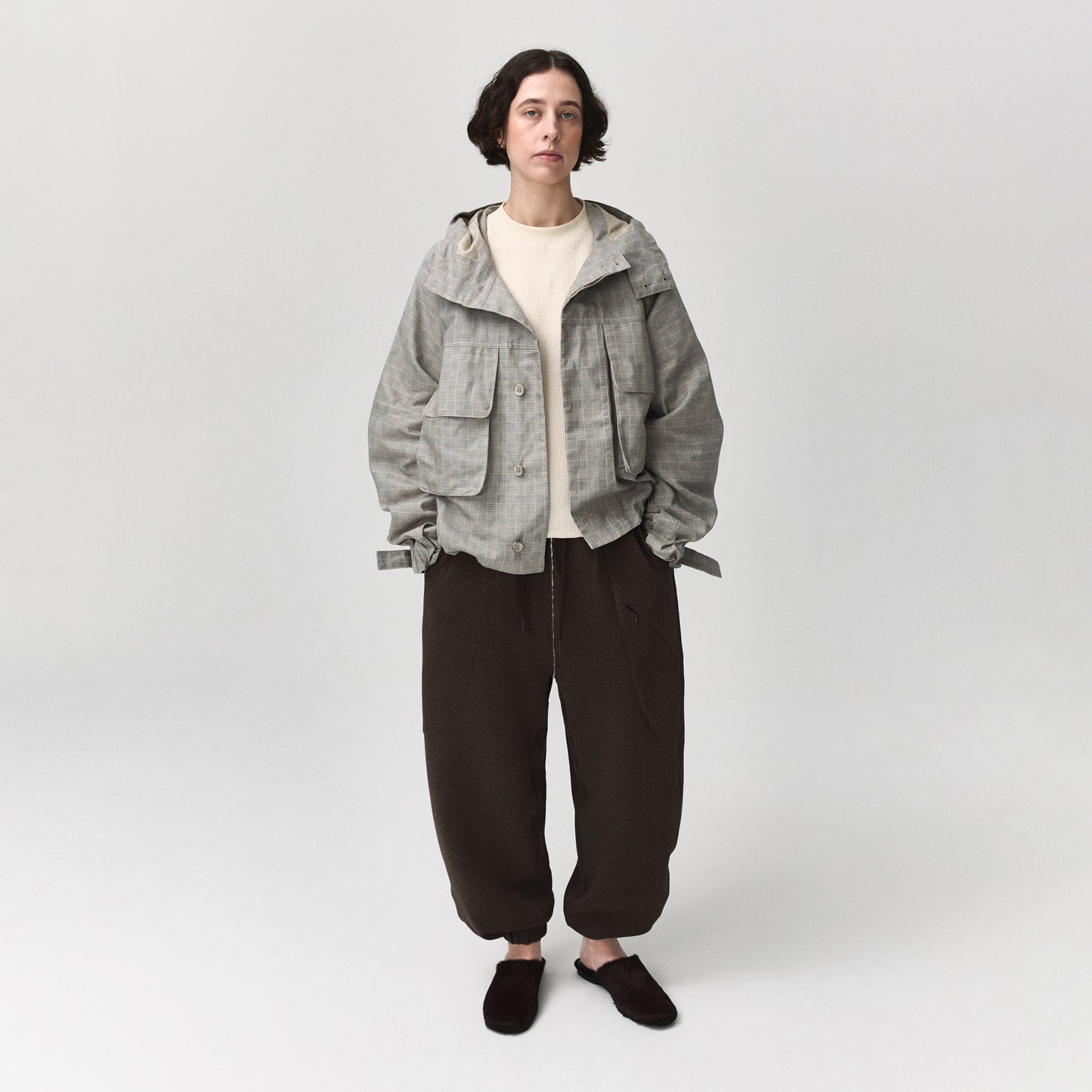 Peveril Jacket Beige Check