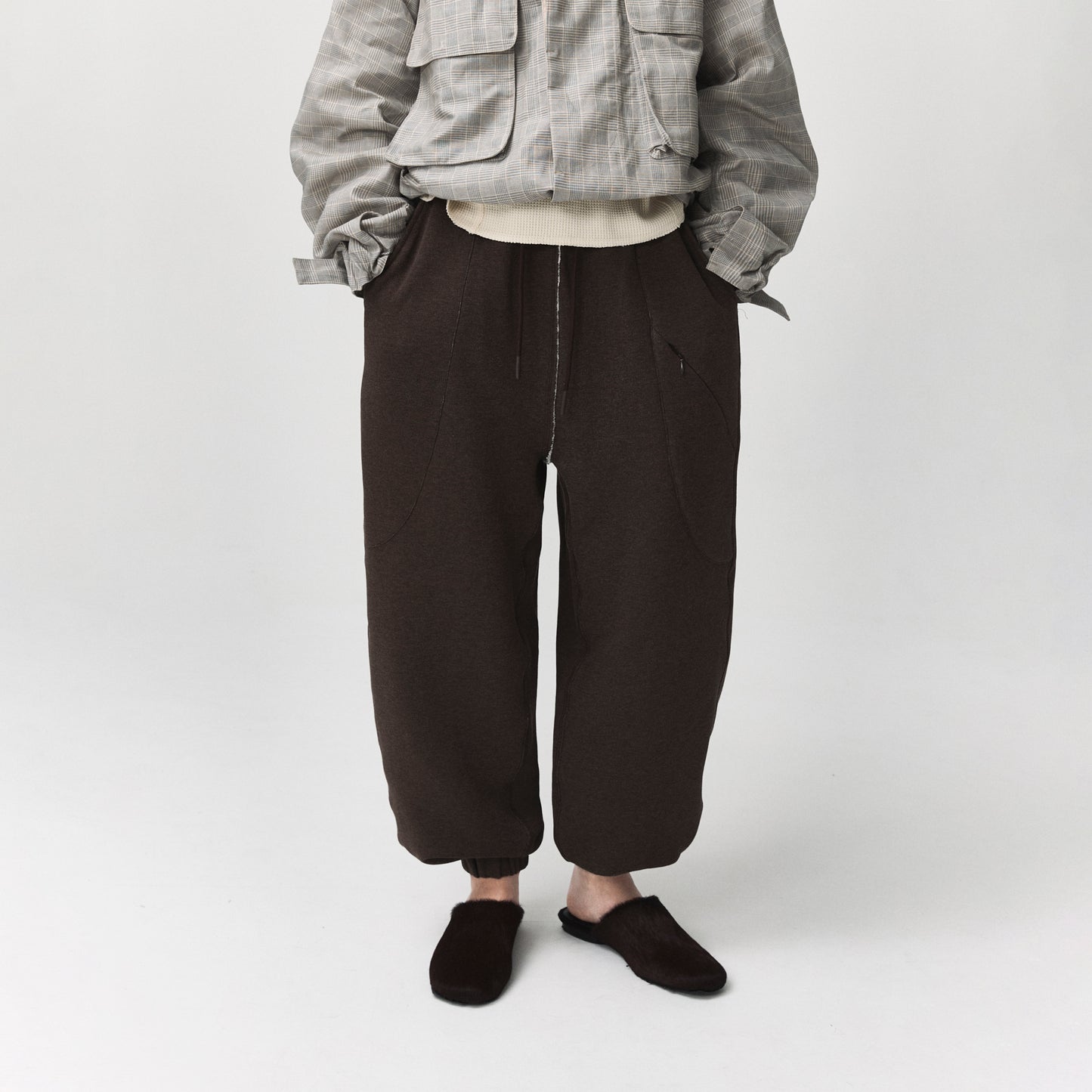 Hatton Sweatpant Dark Brown