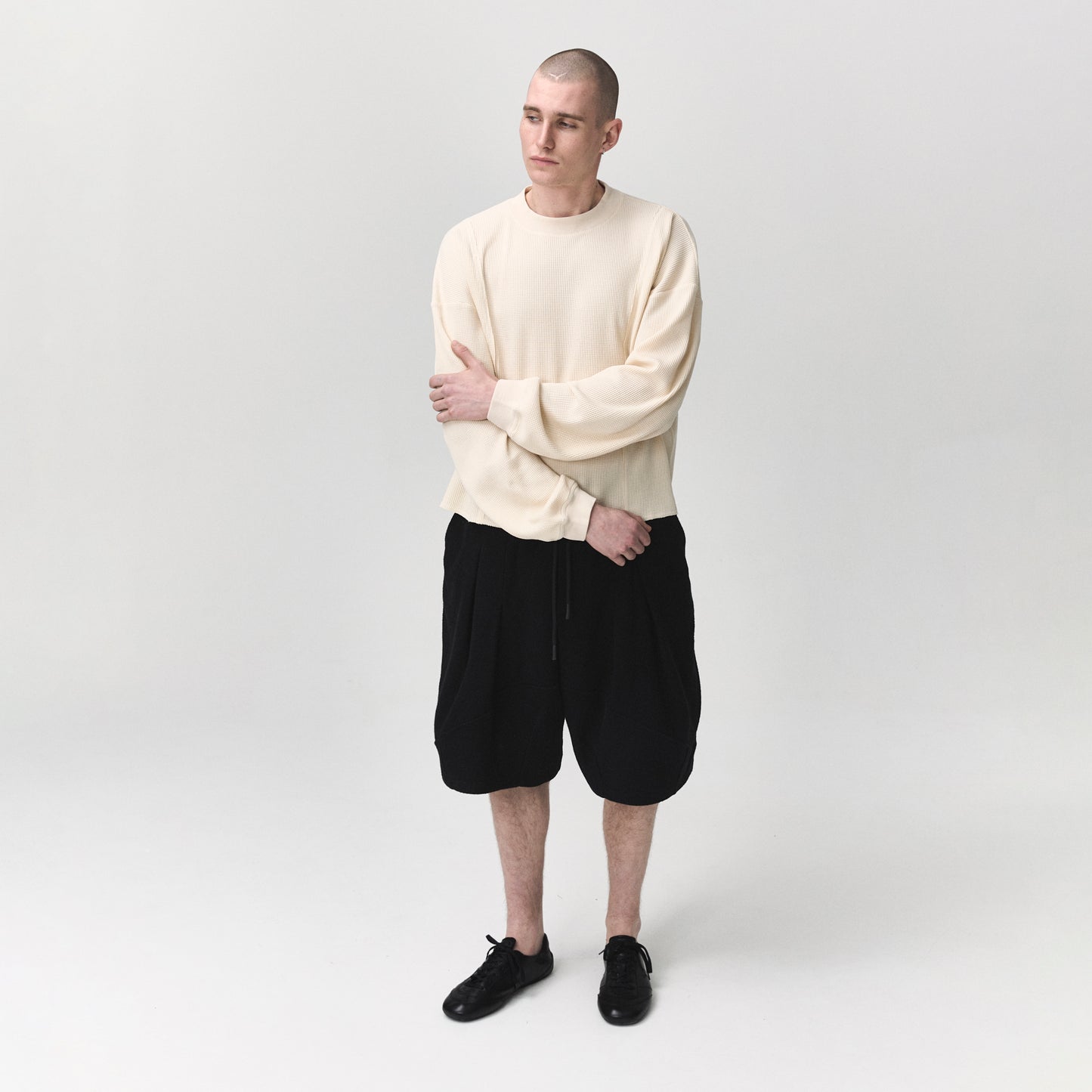 Waffle Longsleeve Oat